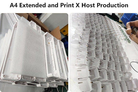 The 1st PrintX A4 Extentions are Shipped Glorink & EVEBOT